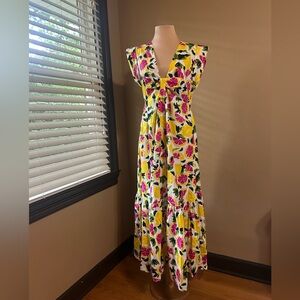 Steve Madden Vibrant Floral Maxi Dress